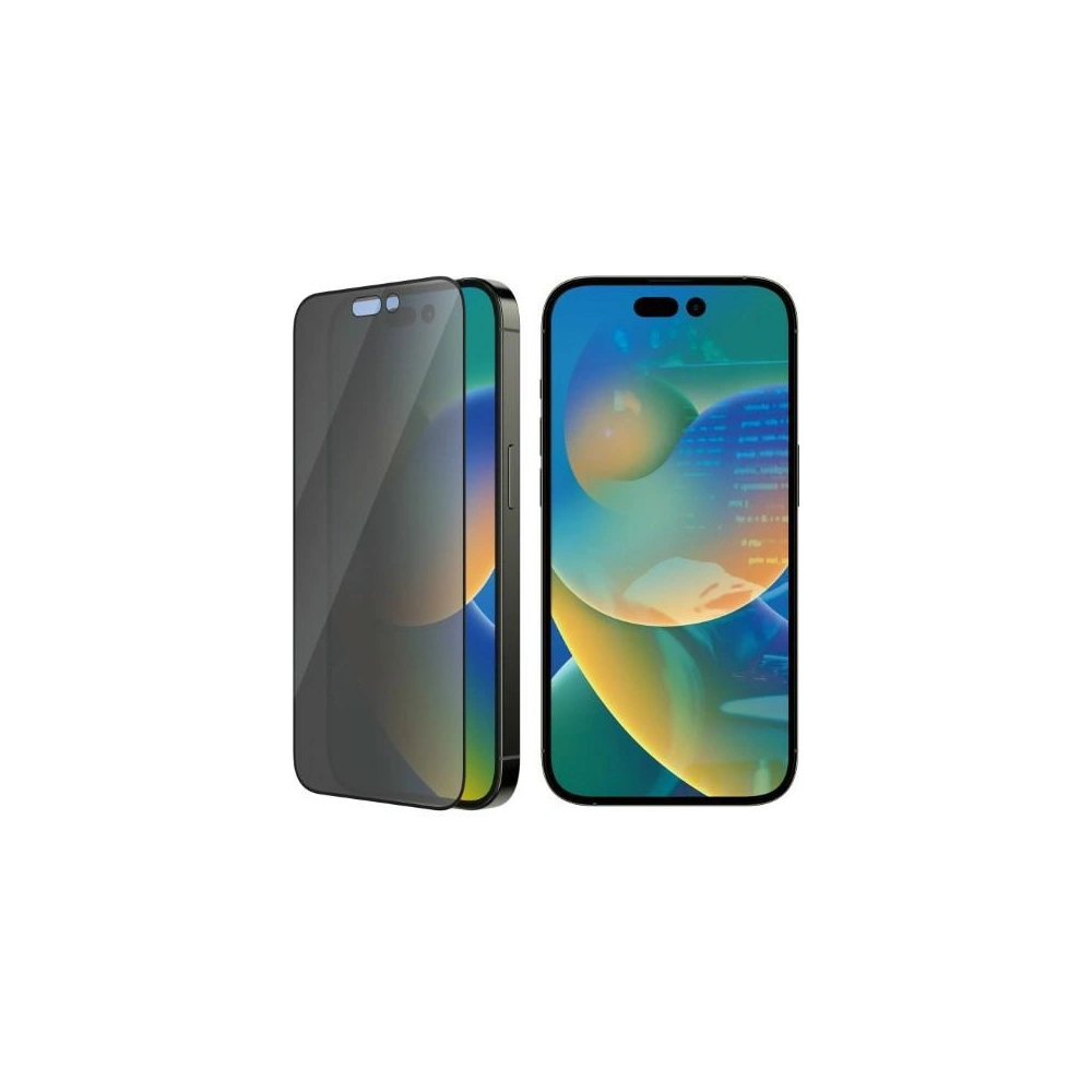 Hurtownia GSM - Gehärtetes Glas PanzerGlass Ultra-Wide Fit Apple iPhone 14 Pro Datenschutzfolie Antibakteriell Einfacher Ausrichter Inklusive P2784 - PZG344 - {ean13} - Hurt