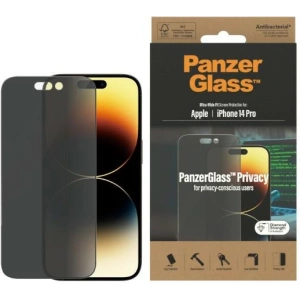 Hurtownia GSM - Sticlă securizată PanzerGlass Ultra-Wide Fit Apple iPhone 14 Pro Protecție Ecran Privacy Antibacteriană P2772 - PZG345 - {ean13} - Hurt