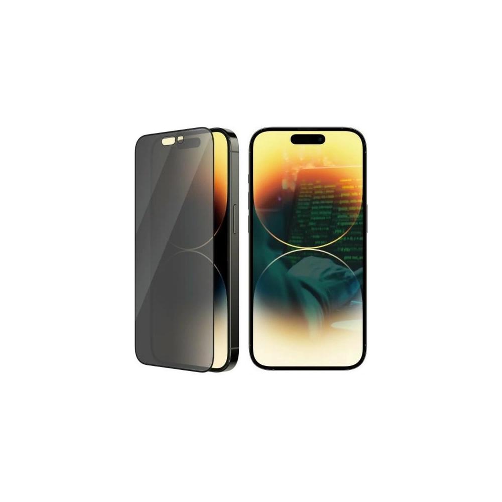 Hurtownia GSM - Szkło hartowane PanzerGlass Ultra-Wide Fit Apple iPhone 14 Pro Privacy Screen Protection Antibacterial P2772 - PZG345 - {ean13} - Hurt