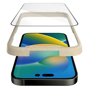 Hurtownia GSM - Sticlă securizată PanzerGlass Ultra-Wide Fit Apple iPhone 14 Pro Protecție pentru ecran Antibacterian Alinier ușor inclus 2784 - PZG347 - {ean13} - Hurt