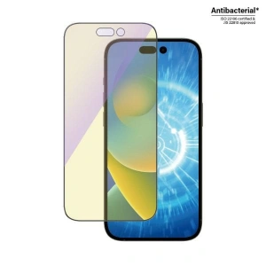 Hurtownia GSM - Sticlă întărită PanzerGlass Ultra-Wide Fit Apple iPhone 14 Pro Protecție pentru Ecran Antibacterian Include Aliniator Ușor Anti-lumină albastră 2792 - PZG348 - {ean13} - Hurt