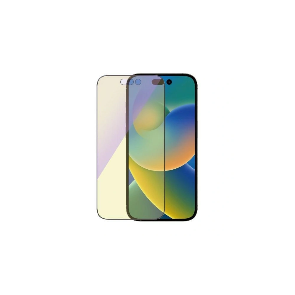 Hurtownia GSM - Sticlă întărită PanzerGlass Ultra-Wide Fit Apple iPhone 14 Pro Protecție pentru Ecran Antibacterian Include Aliniator Ușor Anti-lumină albastră 2792 - PZG348 - {ean13} - Hurt