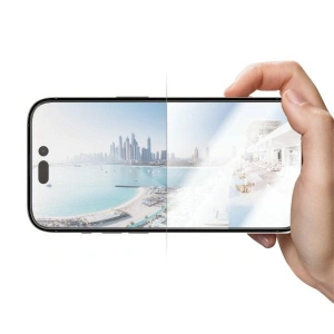 Hurtownia GSM - Sticlă securizată PanzerGlass Ultra-Wide Fit Apple iPhone 14 Pro Protecție pentru Ecran Anti-reflexie Antibacteriană Aliniere Ușoară Inclusă 2788 - PZG349 - {ean13} - Hurt