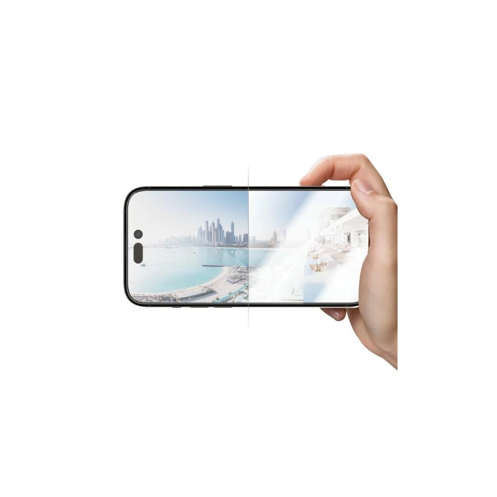 Hurtownia GSM - Sticlă securizată PanzerGlass Ultra-Wide Fit Apple iPhone 14 Pro Protecție pentru Ecran Anti-reflexie Antibacteriană Aliniere Ușoară Inclusă 2788 - PZG349 - {ean13} - Hurt