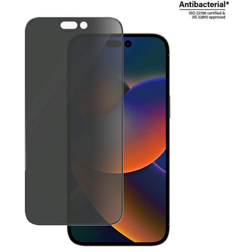 Hurtownia PanzerGlass - 5711724127861 - PZG350 - Szkło hartowane PanzerGlass Ultra-Wide Fit Apple iPhone 14 Pro Max Privacy Screen Protection Antibacterial Easy Aligner Included P2786 - B2B homescreen