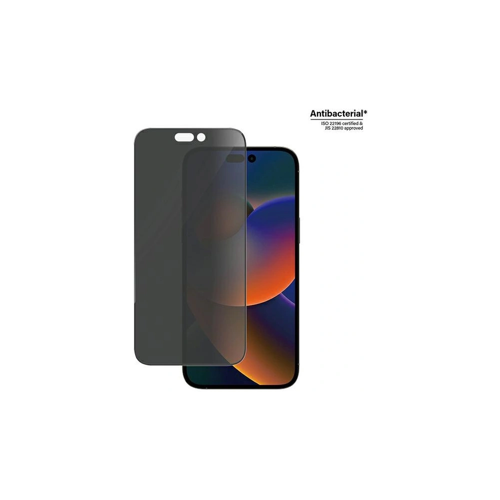 Hurtownia GSM - Sticlă securizată PanzerGlass Ultra-Wide Fit Apple iPhone 14 Pro Max Protecție Ecran Privacy Antibacterial Easy Aligner Inclus P2786 - PZG350 - {ean13} - Hurt