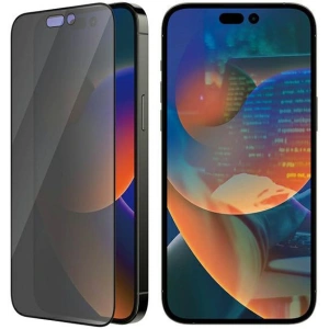 PanzerGlass Ultra-Wide Fit Apple iPhone 14 Pro Max Privacy Screen Protection Antibacterial EasyAligner P2786