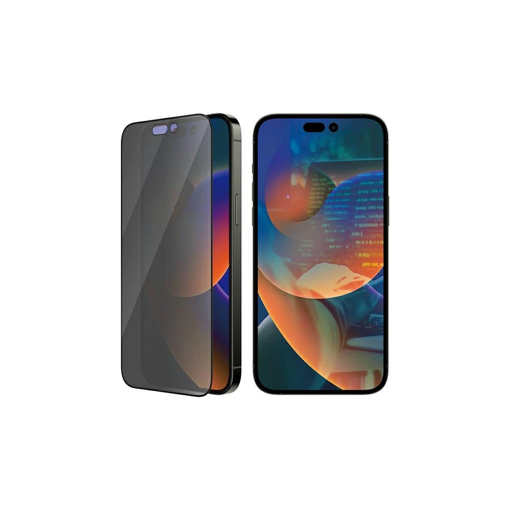 Hurtownia GSM - Sticlă securizată PanzerGlass Ultra-Wide Fit Apple iPhone 14 Pro Max Protecție Ecran Privacy Antibacterial Easy Aligner Inclus P2786 - PZG350 - {ean13} - Hurt