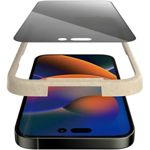 PanzerGlass Ultra-Wide Fit Apple iPhone 14 Pro Max Privacy Screen Protection Antibacterial EasyAligner P2786