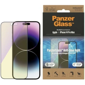 Hurtownia GSM - Gehärtetes Glas PanzerGlass Ultra-Wide Fit Apple iPhone 14 Pro Max Bildschirmschutz Antibakteriell Einfacher Ausrichter enthalten Anti-Blaulicht 2794 - PZG354 - {ean13} - Hurt