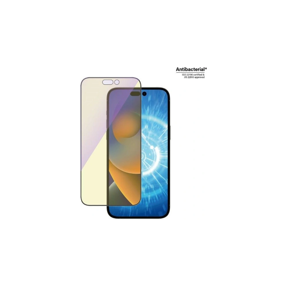 Hurtownia GSM - Sticlă securizată PanzerGlass Ultra-Wide Fit Apple iPhone 14 Pro Max Protecție pentru ecran Antibacterian Inclus Aligner Ușor Anti-lumină albastră 2794 - PZG354 - {ean13} - Hurt