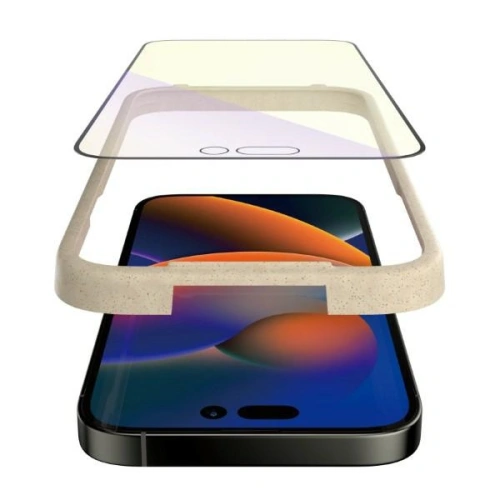 Szkło hartowane PanzerGlass Ultra-Wide Fit Apple iPhone 14 Pro Max Screen Protection Antibacterial Easy Aligner Included Anti-blue light 2794
