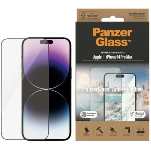 Hurtownia GSM - Gehärtetes Glas PanzerGlass Ultra-Wide Fit Apple iPhone 14 Pro Max Anti-Reflex Antibakteriell Einfacher Aligner Inklusive 2790 - PZG355 - {ean13} - Hurt