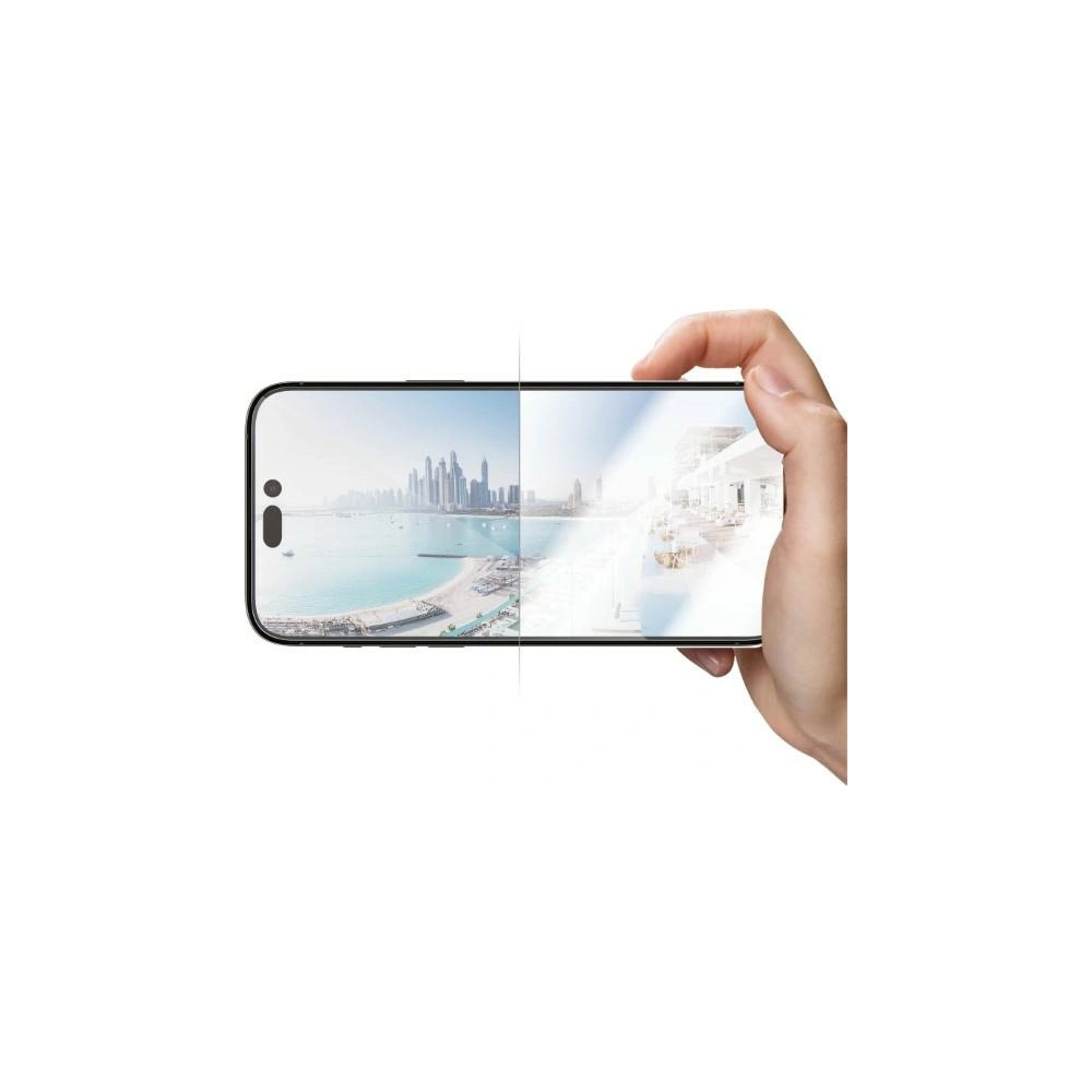 Hurtownia GSM - Sticlă securizată PanzerGlass Ultra-Wide Fit Apple iPhone 14 Pro Max Antireflex Antibacterian Aligner Ușor Inclus 2790 - PZG355 - {ean13} - Hurt