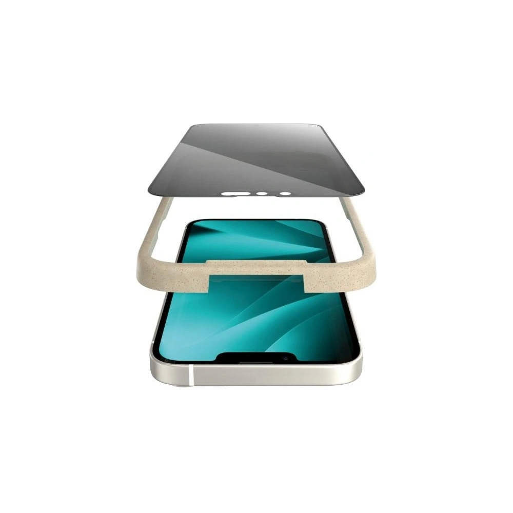 Hurtownia GSM - Sticlă securizată PanzerGlass Ultra-Wide Fit Apple iPhone iPhone 14 Plus / 15 Plus Protecție Ecran Privacy Antibacterian Aliniere Ușoară Inclusă P2785 - PZG356 - {ean13} - Hurt