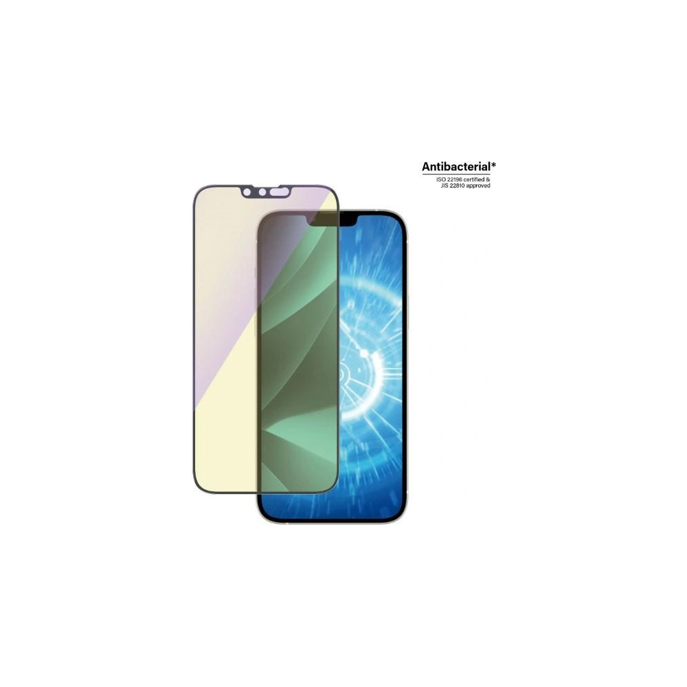 Wholesale PanzerGlass Ultra-Wide Fit Apple iPhone 14 Plus / 15 Plus Screen Protection Antibacterial EasyAligner Anti-blue light 2793 - PZG360 - {ean13} - Hurt