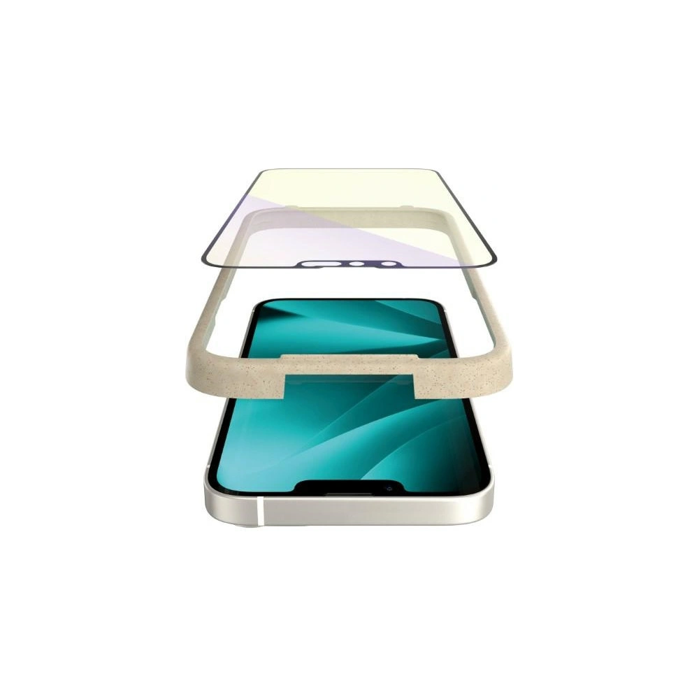 Wholesale PanzerGlass Ultra-Wide Fit Apple iPhone 14 Plus / 15 Plus Screen Protection Antibacterial EasyAligner Anti-blue light 2793 - PZG360 - {ean13} - Hurt