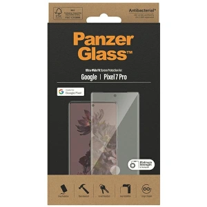 Hurtownia GSM - Gehärtetes Glas PanzerGlass Ultra-Wide Fit Google Pixel 7 Pro Bildschirm Schutz Antibakteriell schwarz/black 4773 - PZG364 - {ean13} - Hurt