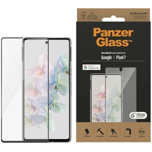 Hurtownia GSM - Sticlă temperată PanzerGlass Ultra-Wide Fit Google Pixel 7 Protecție pentru ecran Antibacterian negru/black 4772 - PZG365 - {ean13} - Hurt