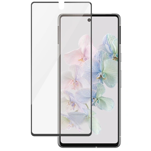 Szkło hartowane PanzerGlass Ultra-Wide Fit Google Pixel 7 Screen Protection Antibacterial czarny/black 4772