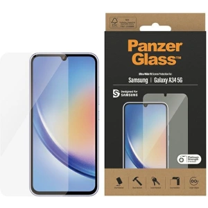 Hurtownia GSM - Edzett üveg PanzerGlass Ultra-Wide Fit Samsung Galaxy A34 5G képernyővédő 7327 - PZG367 - {ean13} - Hurt