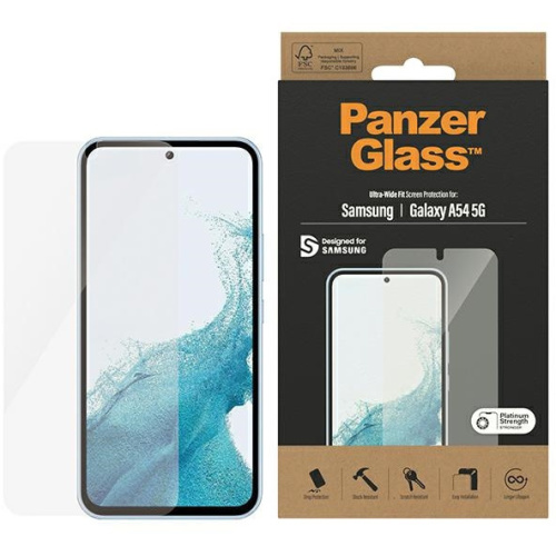 PanzerGlass Distributor - 5711724073281 - PZG368 - PanzerGlass Ultra-Wide Fit Samsung Galaxy A54 5G Screen Protection 7328 - B2B homescreen