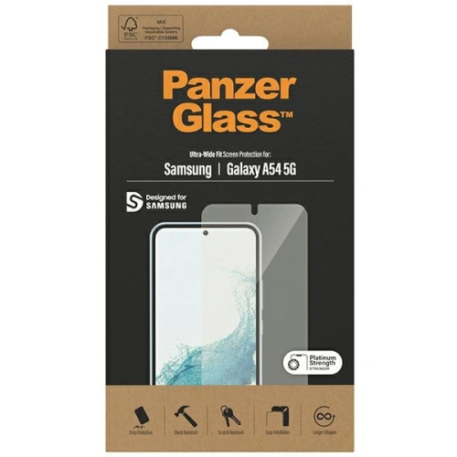 Szkło hartowane PanzerGlass Ultra-Wide Fit Samsung Galaxy A54 5G Screen Protection 7328