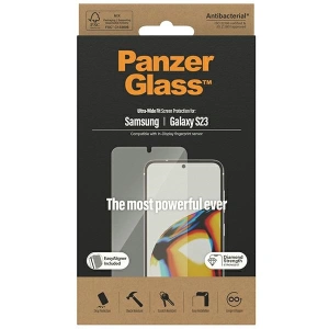 Hurtownia GSM - Edzett üveg PanzerGlass Ultra-Wide Fit Samsung Galaxy S23 képernyővédő 7315 applikátorral - PZG369 - {ean13} - Hurt