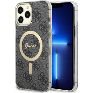 Hurtownia GSM - Etui Guess GUHMP13XH4STK Apple iPhone 13 Pro Max černý/black hardcase 4G MagSafe - GUE2470 - {ean13} - Hurt