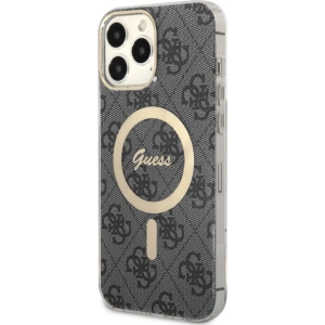Hurtownia GSM - Etui Guess GUHMP13XH4STK Apple iPhone 13 Pro Max černý/black hardcase 4G MagSafe - GUE2470 - {ean13} - Hurt