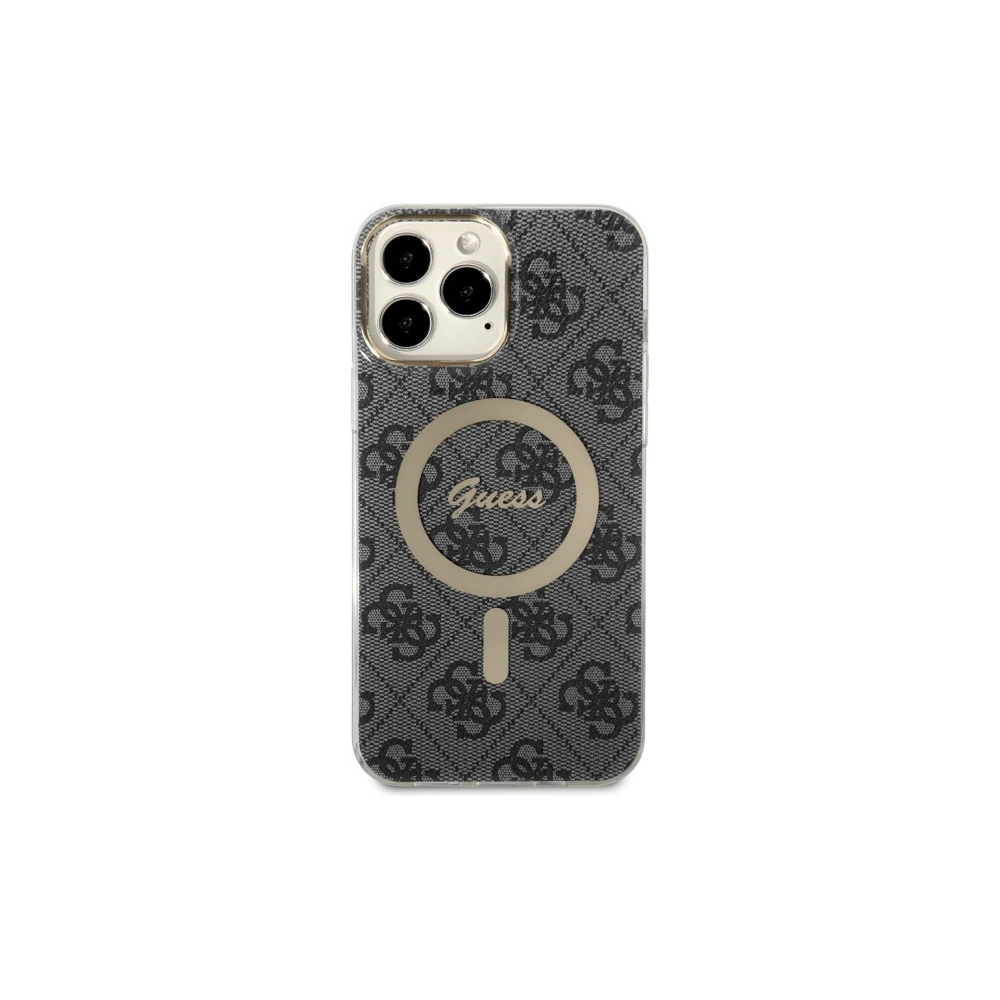 Hurtownia GSM - Etui Guess GUHMP13XH4STK Apple iPhone 13 Pro Max černý/black hardcase 4G MagSafe - GUE2470 - {ean13} - Hurt