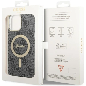 Hurtownia GSM - Etui Guess GUHMP13XH4STK Apple iPhone 13 Pro Max černý/black hardcase 4G MagSafe - GUE2470 - {ean13} - Hurt