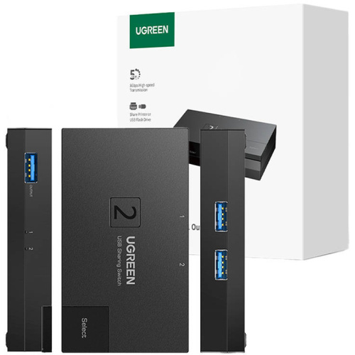 Ugreen Distributor - 6941876211494 - UGR1495 - UGREEN 15149 Switch KVM USB 3.0 - B2B homescreen