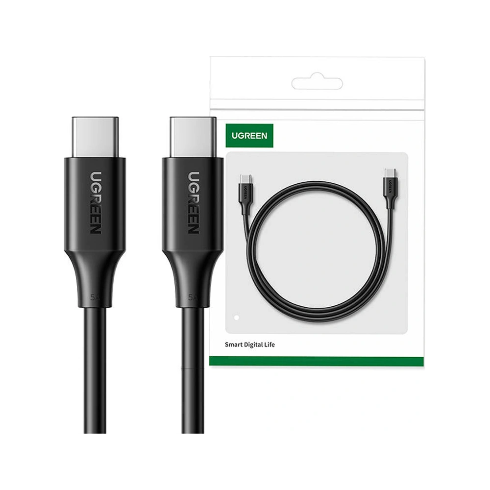 Hurtownia GSM - Kabel UGREEN 15177 USB-C/USB-C, 1,5 m (černý) - UGR1497 - {ean13} - Hurt