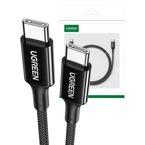 Hurtownia Ugreen - 6941876212767 - UGR1500 - Kabel UGREEN 15276 USB-C/USB-C, 1,5m (czarny) - B2B homescreen