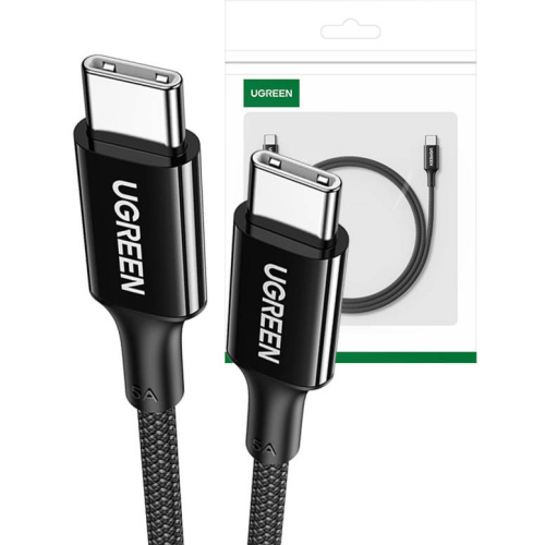 Ugreen Distributor - 6941876212767 - UGR1500 - UGREEN 15276 USB-C/USB-C, 1,5m (black) - B2B homescreen