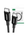 Kabel UGREEN 15276 USB-C/USB-C, 1,5m (czarny)