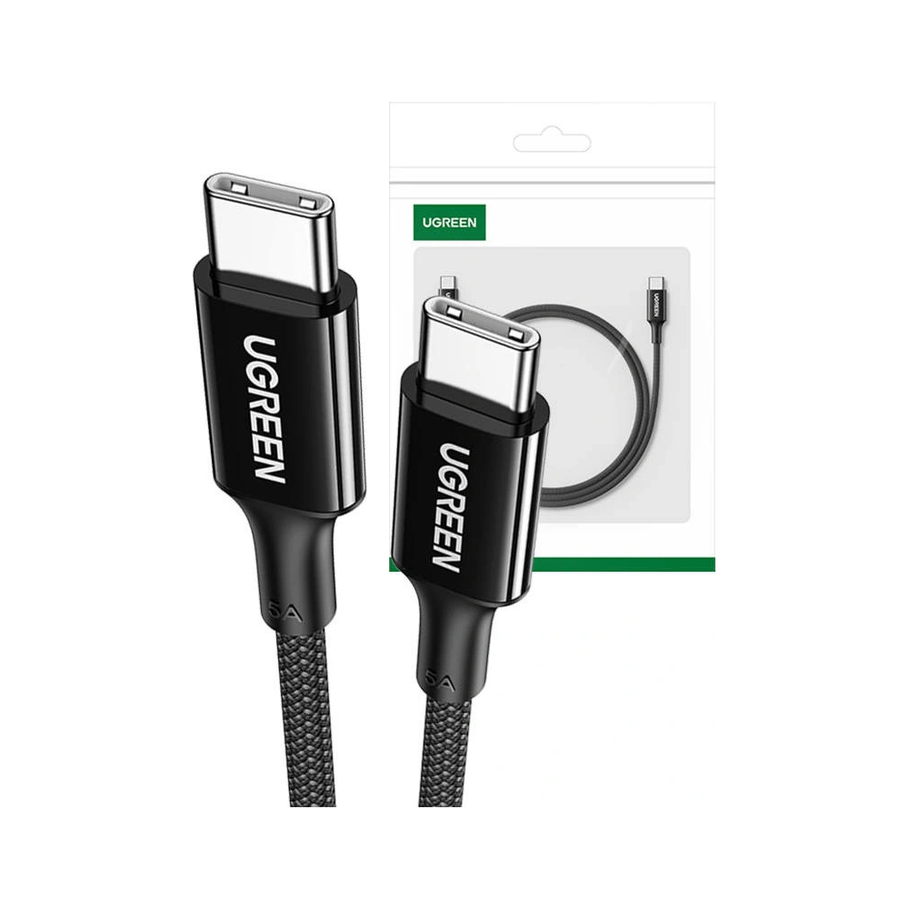 Hurtownia GSM - Kabel UGREEN 15276 USB-C/USB-C, 1,5m (czarny) - UGR1500 - {ean13} - Hurt