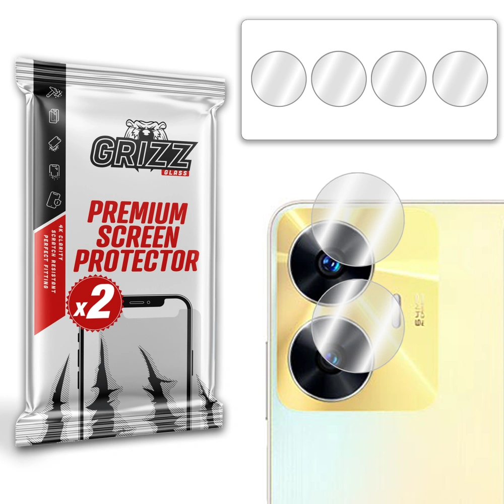 Hurtownia GSM - Glas für die Kamera GrizzGlass HybridGlass für Realme C55 - GRZ4617 - {ean13} - Hurt