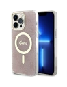 Etui Guess GUHMP13XH4STP Apple iPhone 13 Pro Max różowy/pink hardcase 4G MagSafe