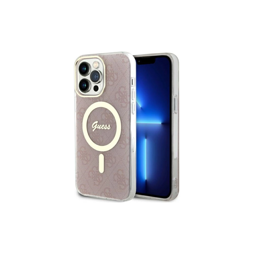 Hurtownia GSM - Etui Guess GUHMP13XH4STP Apple iPhone 13 Pro Max rózsaszín/pink hardcase 4G MagSafe - GUE2471 - {ean13} - Hurt