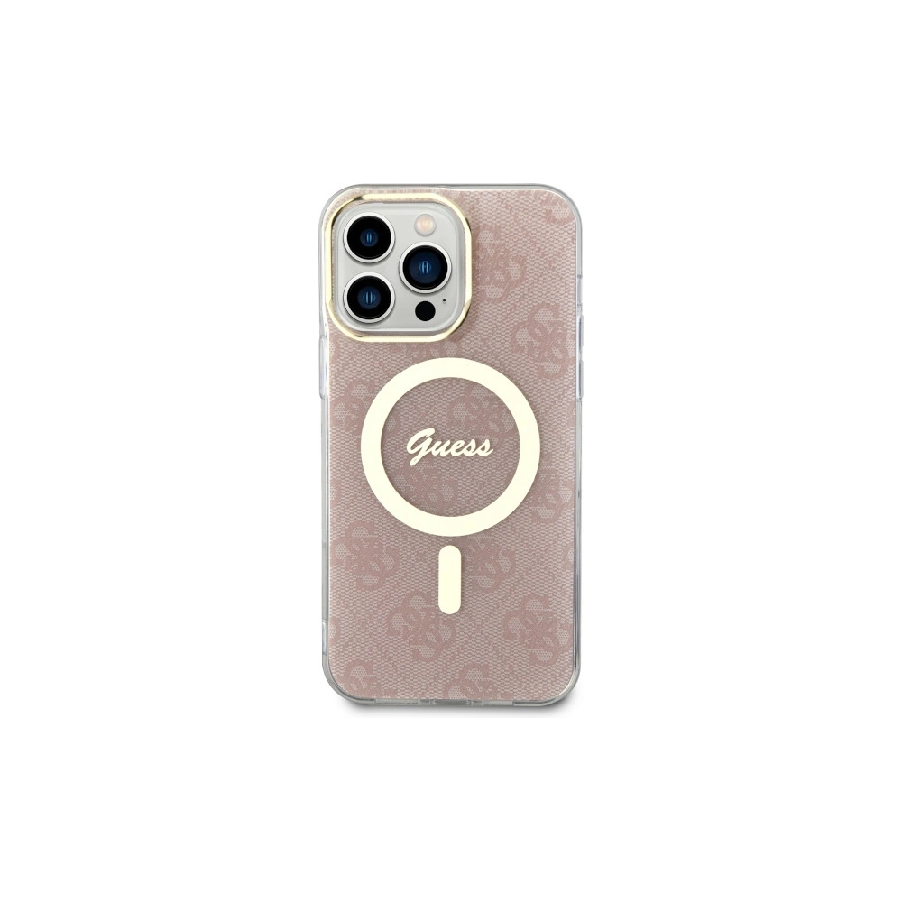 Hurtownia GSM - Etui Guess GUHMP13XH4STP Apple iPhone 13 Pro Max roz/pink hardcase 4G MagSafe - GUE2471 - {ean13} - Hurt