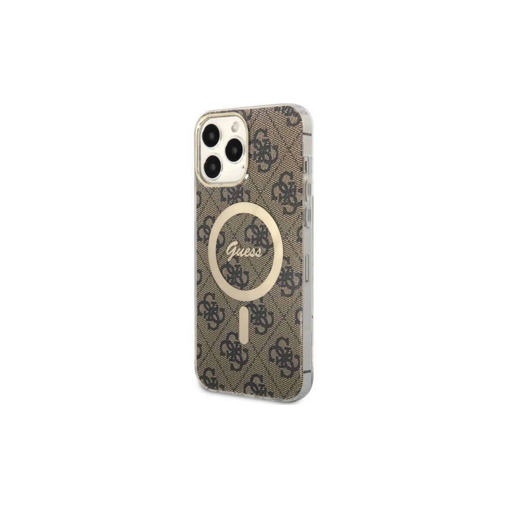 Hurtownia GSM - Etui Guess GUHMP13XH4STW Apple iPhone 13 Pro Max braun/brown hardcase 4G MagSafe - GUE2472 - {ean13} - Hurt