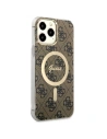 Hurtownia GSM - Etui Guess GUHMP13XH4STW Apple iPhone 13 Pro Max hnědý/brown hardcase 4G MagSafe - GUE2472 - {ean13} - Hurt