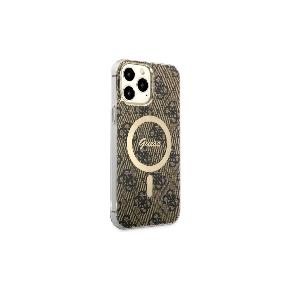 Hurtownia GSM - Etui Guess GUHMP13XH4STW Apple iPhone 13 Pro Max hnědý/brown hardcase 4G MagSafe - GUE2472 - {ean13} - Hurt