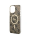 Hurtownia GSM - Etui Guess GUHMP13XH4STW Apple iPhone 13 Pro Max hnědý/brown hardcase 4G MagSafe - GUE2472 - {ean13} - Hurt