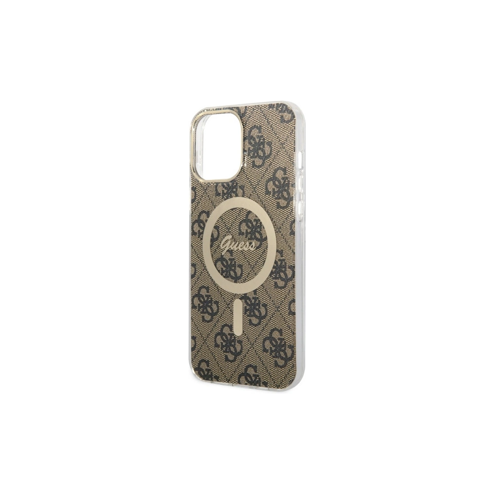 Hurtownia GSM - Etui Guess GUHMP13XH4STW Apple iPhone 13 Pro Max hnědý/brown hardcase 4G MagSafe - GUE2472 - {ean13} - Hurt