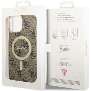 Hurtownia GSM - Etui Guess GUHMP13XH4STW Apple iPhone 13 Pro Max hnědý/brown hardcase 4G MagSafe - GUE2472 - {ean13} - Hurt