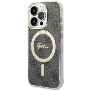 Hurtownia GSM - Etui Guess GUHMP14LH4STK Apple iPhone 14 Pro negru/black hardcase 4G MagSafe - GUE2473 - {ean13} - Hurt