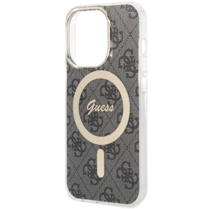 Hurtownia GSM - Etui Guess GUHMP14LH4STK Apple iPhone 14 Pro negru/black hardcase 4G MagSafe - GUE2473 - {ean13} - Hurt